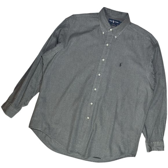 90s Vintage Ralph Lauren Blake Shirt 100% Two-ply Jersey Knit Cotton EVC MINT - Picture 3 of 10